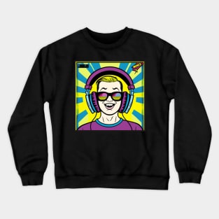 Headphones Music Enthusiast HDTGM Crewneck Sweatshirt